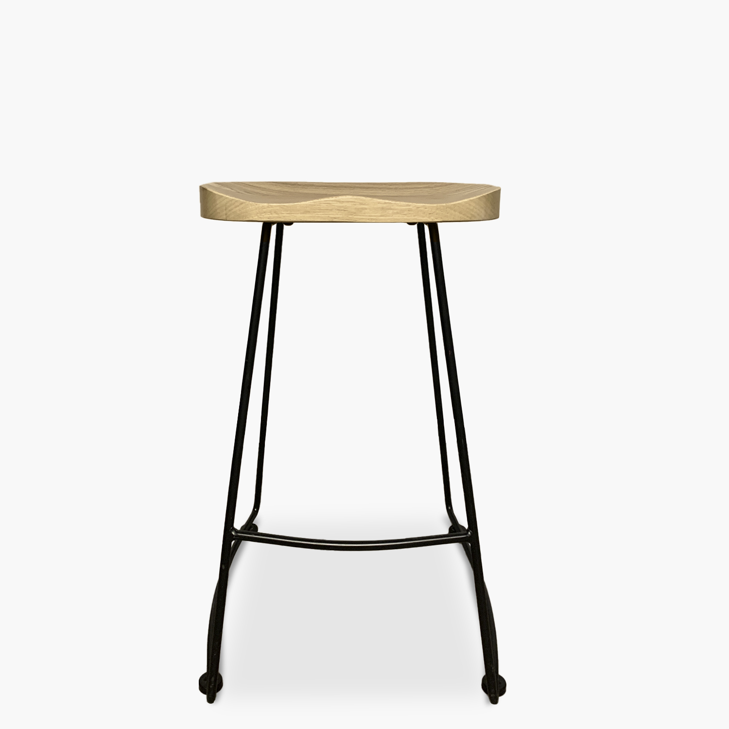 Form Design - Taburete Medio 66 Madera City Natural