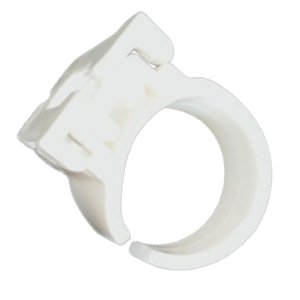 Ioensy - Snorkel Clip Mount 26Mm Universal Snorkel Hebilla Para Scuba Snorkeling Buceo Blanco