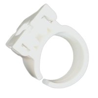 Ioensy - Snorkel Clip Mount 26Mm Universal Snorkel Hebilla Para Scuba Snorkeling Buceo Blanco