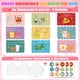thumbnail image 5 of Paquete de 36 tarjetas de San Valentín Wenhui para niños con sobres, 5 of 7