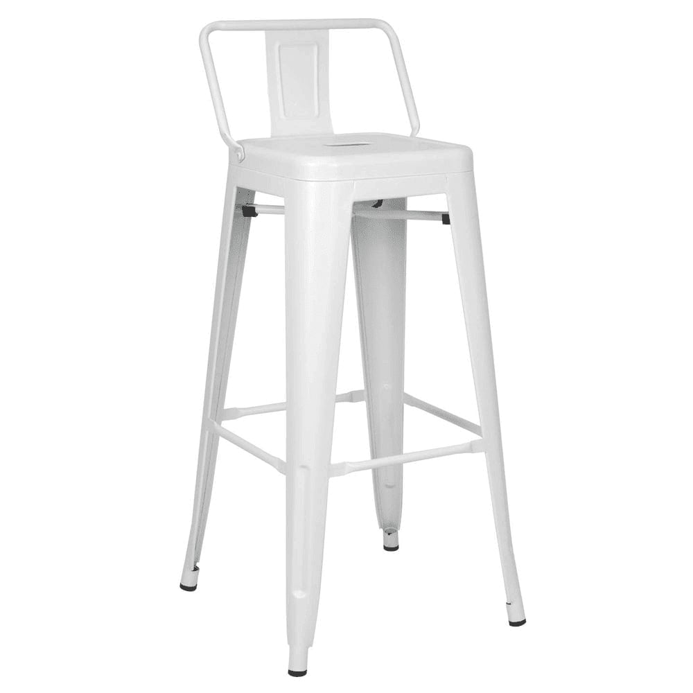 Moadchile - Taburete Tolix 77 Cm Blanco