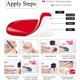thumbnail image 4 of Set de esmaltes de uñas Vishine Base Coat de 15 ml y capa superior sin limpiar de 15 ml, 4 of 4