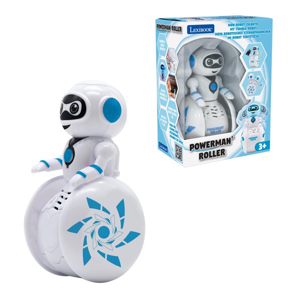 Robot LEXiBOOK Powerman Roller Luz Sonido Giroscopio