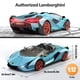 thumbnail image 3 of Coche a control remoto MIEBELY Lamborghini escala 1:12 azul, 3 of 7