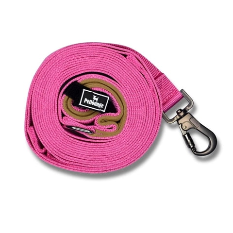 Petlounge Correa De Paseo Power Trail 5M Perros Hasta 50Kg Fucsia 5M