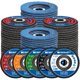 thumbnail image 1 of EXKRAEFT Flap Discs 4 1/2 for Angle Grinder, 50-Piece Grinder Set, 1 of 3