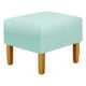 thumbnail image 2 of Pouf Sky 1c Felpa 04 Verde Agua, 2 of 3