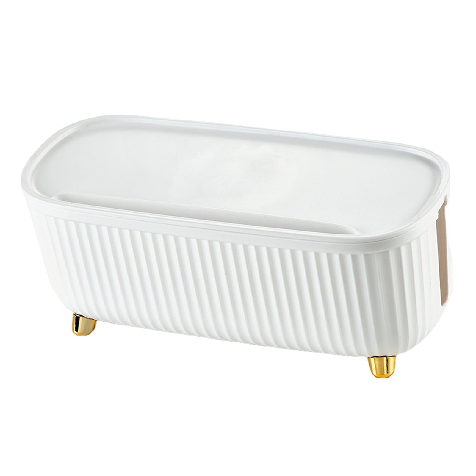 Bothyi - Caja De Gestión De Cables Caja Organizadora De Cables Para Oficina En Casa Blanca