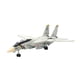 thumbnail image 2 of Kit De Modelo De Caza A Escala 1/72, Adorno De Avión Artesanal Para Bar, Dormitorio, Estantería F14, 2 of 5