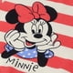 thumbnail image 3 of Polerón Cerrado Niña Rayas Minnie Mouse Blanco Disney, 3 of 4