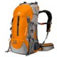 thumbnail image 1 of Mochila de senderismo Loowoko, impermeable, 50 litros, para acampar con funda para lluvia, 1 of 6