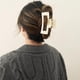 thumbnail image 5 of Pinzas para el cabello grueso de 4'', de plástico, antideslizantes, de tamaño jumbo, con sujeción fuerte, pinzas grandes, diseño francés, accesorios para peinar el cabello para mujeres y niñas., 5 of 7