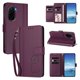 thumbnail image 2 of Funda Cartera Trébol para Xiaomi Poco M7 4G con Ranuras Tarjetas y Carga Inalámbrica Violeta, 2 of 6