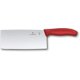 thumbnail image 1 of Cuchillo de Chef Victorinox Swiss Classic estilo chino 18.4 cm mango rojo, 1 of 4