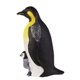 thumbnail image 3 of Figurine Safari Ltd., modelo de pingüino emperador con bebé de 4,5 cm, 3 of 7