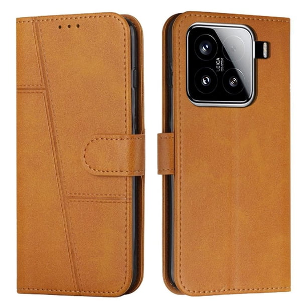 Funda Flip Para Xiaomi 15 – Carcasa Delgada Y Resistente A Impactos Con Soporte Para Uso Diario Y Profesional