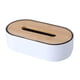 thumbnail image 2 of Caja De Pa?uelos Wodoen Estuche Para Pa?uelos Estuche Para Pa?uelos Caja Para Pa?uelos Faciales Blanco, 2 of 5