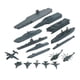 thumbnail image 4 of 17 Piezas De Bloques De Construcción De Barcos Navales Regalo Divertido Para Niños De 14 Años En Adelante Gris Adulto, 4 of 5