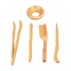 thumbnail image 1 of Utensilios Para La Ceremonia Del Té, 5 Uds., Pinzas Portátiles Para Té, Cuchara Para Té, Accesorio De Madera, 1 of 3
