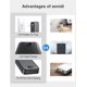thumbnail image 3 of Power Bank aonidi de 20000 mAh con cables integrados y enchufe de pared AC, 3 of 8