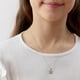 thumbnail image 2 of Collar con una Mariposa de 9mm con Circones de Plata 925, 2 of 2