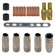 thumbnail image 4 of Accesorios de soldadura Aislador Boquillas de gas Boquilla Juego de piezas resistentes al desgaste Herramienta estable duradera Kit de accesorios, 4 of 5