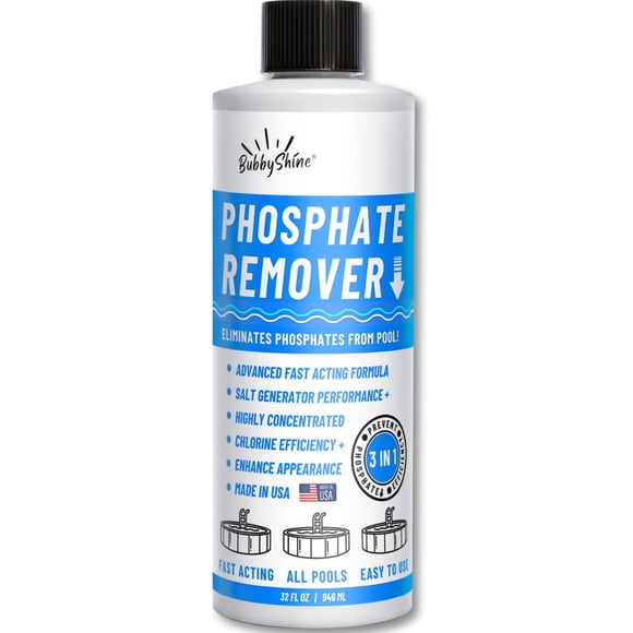 Removedor de fosfatos para piscinas BubbyShine 946 ml