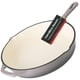 thumbnail image 1 of Sartén Hamilton Beach de hierro fundido esmaltado, 30 cm, gris, crema, 1 of 8