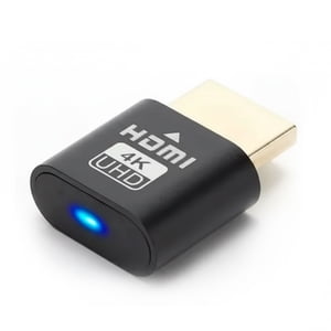 Emetres - Hdmi Inalámbrico Plug 4K Dummy Usb Transmisor Adaptador