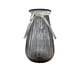 thumbnail image 1 of Florero Jarron Decorativo Vidrio Con Cinta 20x12cm G, 1 of 1