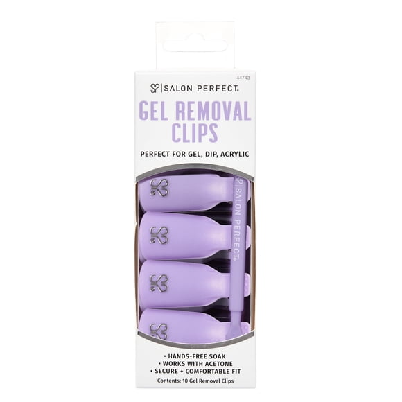 Removedor Esmalte Gel Clips Set 11 Piezas