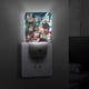 thumbnail image 4 of StuGo Luz nocturna LED con sensor de anochecer a amanecer para dormitorio, baño, pasillo, escaleras - Lámpara LED nocturna de enchufe, 0.5W - 1 pieza, 4 of 6