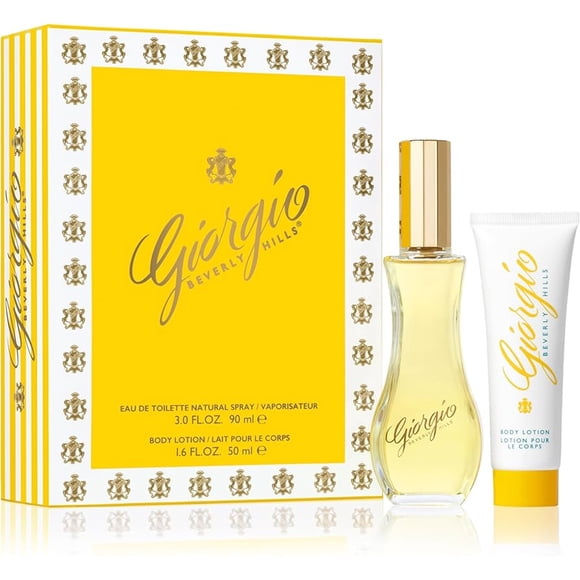 Set Giorgio Beverly Hills 2 pz 3,0 oz 90 ml EDT para mujer