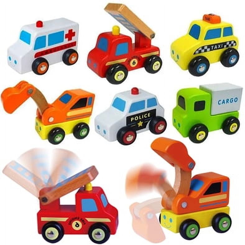 Viga - Auto Madera Mini Set 6