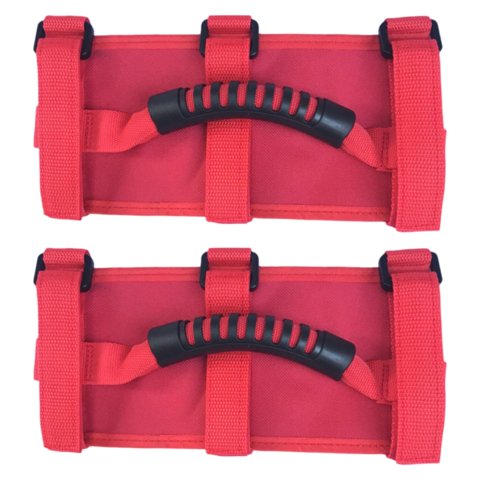 Magideal - 2 Piezas De Manijas De Barra De Rodillo Resistentes, Antideslizantes, Prácticas, Resistentes Al Desgaste, Prácticas Y Fáciles De Usar, Reemplazo Para Rojo