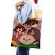 thumbnail image 4 of Baldi's BasicsBolso de tela con estampado de lienzo para mujer, bolsa de compras reutilizable y estética, con cremallera interior, regalo para mujer, 35 × 40 cm., 4 of 6
