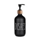 thumbnail image 2 of Dispensador de jabón líquido, dispensador de jabón, botellas vacías reutilizables con bomba, contenedor de líquido, botella de líquido, dispensador de Platos negros, 2 of 5
