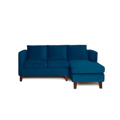 Barra Design - Seccional Mila Derecho Felpa Azul