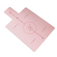 Magideal - Pilates Reformer Mat, Alfombrilla De Entrenamiento De Goma Antideslizante, Entrenamiento De Pilates, Almohadilla De Yoga , Rosado