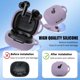 thumbnail image 3 of Funda de silicona morada Nimuw para Anker Soundcore P40i, 3 of 7