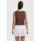 thumbnail image 3 of Polera Mujer Escote Cuadrado Recogido Café, 3 of 4