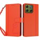 thumbnail image 3 of Funda Cartera Trébol para Motorola Edge 70 5G con Ranuras Tarjetas y Carga Inalámbrica Naranja, 3 of 6