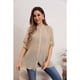 thumbnail image 1 of Blusa Mujer Lino Algodón Premium Liviana manga Larga Cuello Mao 8055, 1 of 3