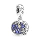 thumbnail image 2 of Dangle Charm Pandora Moments Santa Claus On The Moon Double Dangle, 2 of 2