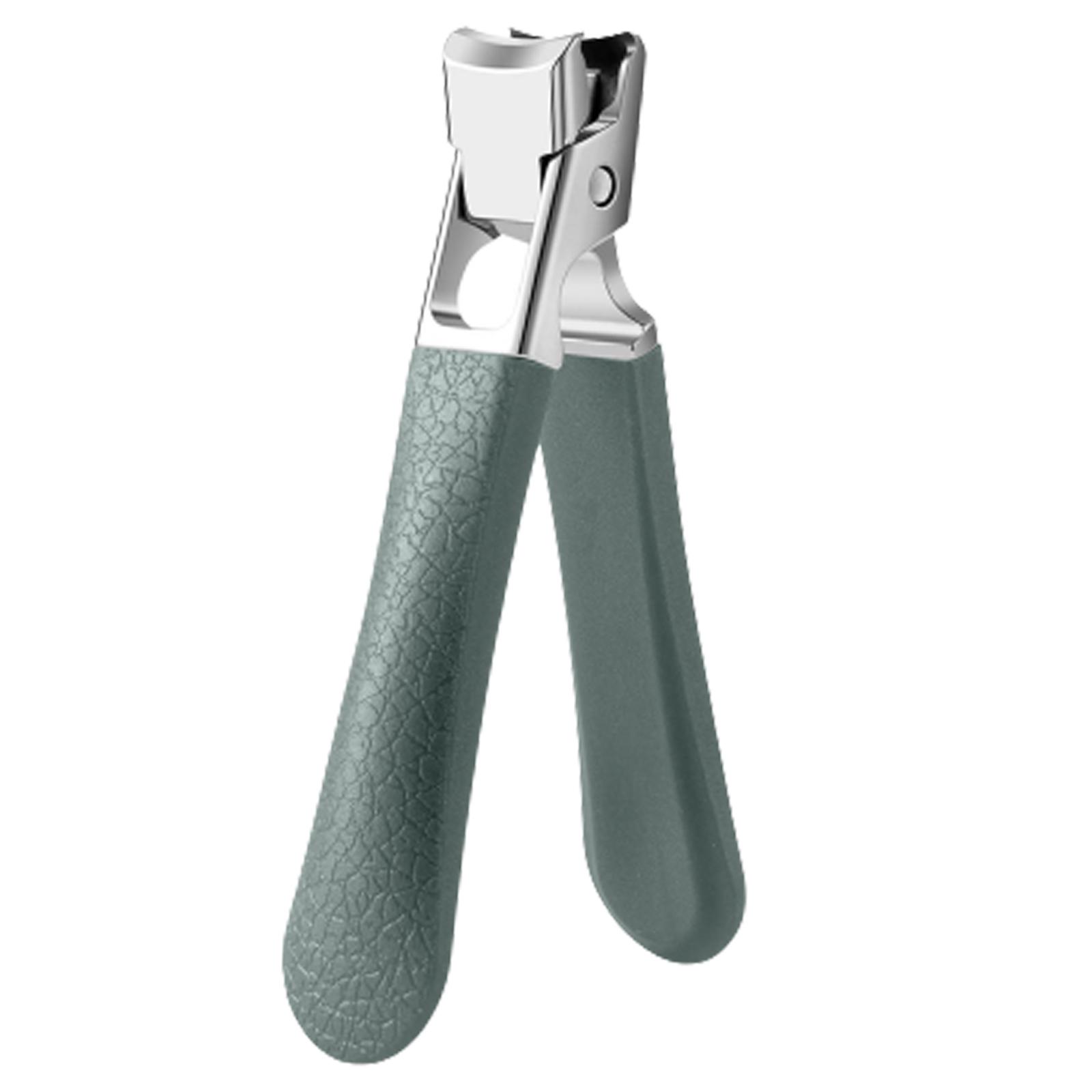 Magideal - Cortaúñas Cortaúñas Para Los Pies Apertura De Mandíbula Ancha Agarre Cómodo Mango Largo Cortaúñas Para Servicio Pesado Cortaúñas Para Uñas Gruesas Ped Verde