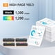 thumbnail image 3 of Cartuchos de tóner Cool Toner 218A 218X de alto rendimiento, paquete de 4, 3 of 6