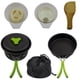 thumbnail image 3 of Utensilios De Cocina Para Acampar Backpacking BBQ Mess Kit Vajilla Para 1-2 Personas Verde, 3 of 5