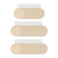 Bothyi - 50X Pendientes De Madera Sin Terminar Pendientes En Blanco Suministros Para Hacer Colgantes De Madera