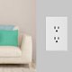 thumbnail image 5 of Placa de pared Bates Choice 8 cm x 13 cm, paquete de 5, color blanco, 5 of 6