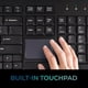 thumbnail image 4 of Teclado inalámbrico de escritorio con touchpad Adesso WKB-4400UB, 4 of 8
